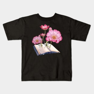 Flower Book Kids T-Shirt